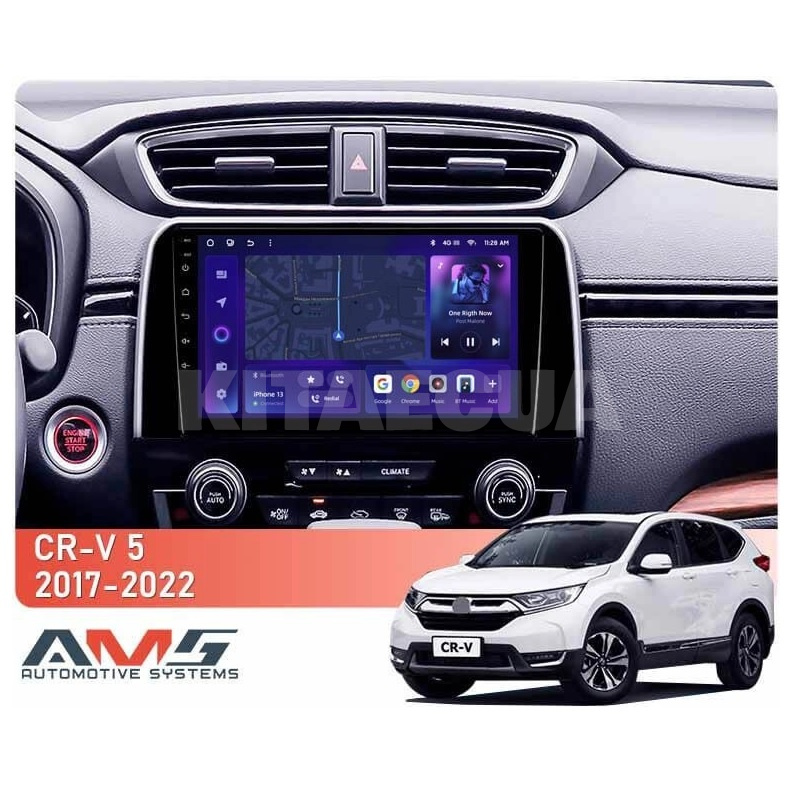Штатна магнітола MOSS M3 4+32 ГБ 9" Honda CR-V 5 RW 2017-2022 AMS (49962) - 2