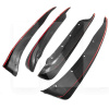 Брызговики Chevrolet Corvette C6 (2005-2013) комплект 4 шт. Dongmart (mfg-cc605)