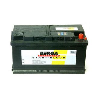 Аккумулятор автомобильный 90Ач 720А "+" справа BERGA