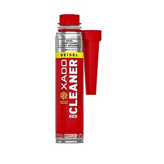 Очиститель топливной системы с эффектом раскоксования (дизель) 250мл RED CLEANER XADO