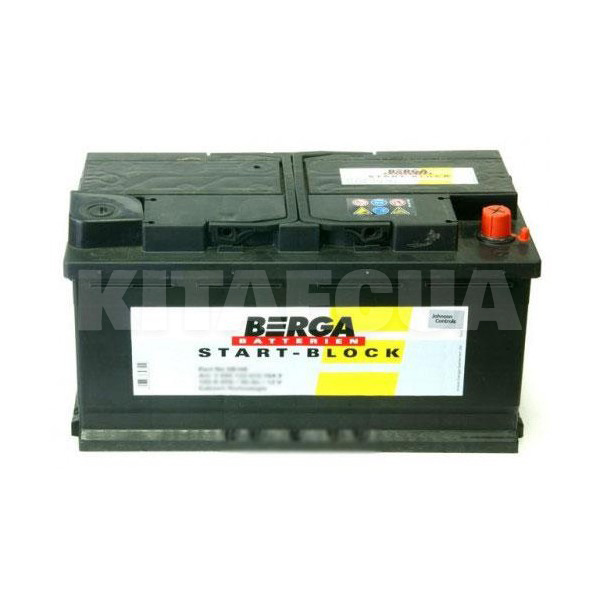 Аккумулятор автомобильный 90Ач 720А "+" справа BERGA (590122072)