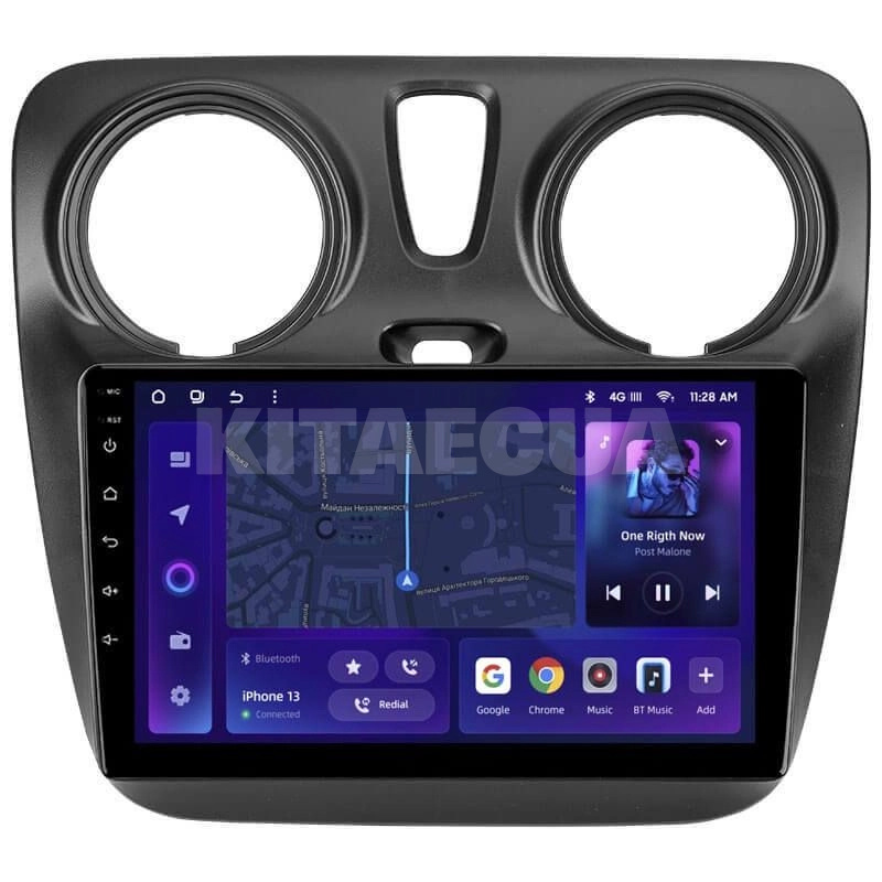 Штатна магнітола MOSS M2 4+32 Gb 9" Renault Dokker 2012-2020 AMS (49407)