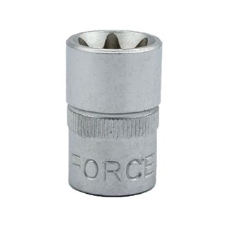 Головка торцевая Е-профиль E16 3/8" 28 мм FORCE