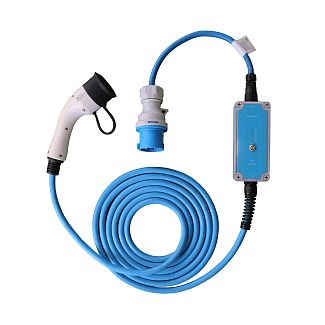 Зарядка для электромобиля Type 2 7.4 кВт 32A 1-фаза MC Mobile TRANS-GREEN