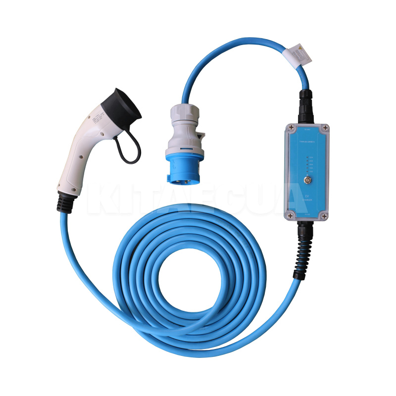 Зарядка Nissan Leaf 7.4 кВт 32A 1-фаза Type 2 (європейське авто) MC Mobile TRANS-GREEN (MC2-32)