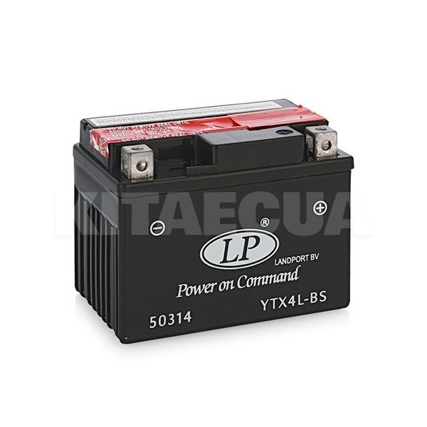 Мото аккумулятор 3Ач 50А "+" справа LP Battery (MA LTX4L-BS)