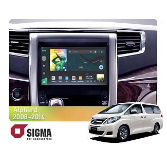 Штатная магнитола X9232 2+32 Gb 9" Toyota Alphard H20 2008-2014 SIGMA4car