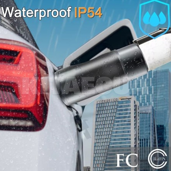 Переходник Guwieyg 7.4 кВт 32А 1-фаза GB/T AC (станція) - Type 2 (европейское авто) GUWIEYG (P-GBT2) - 3