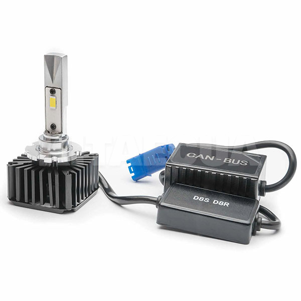 LED лампа для авто D Pro D8 25W 5000K (комплект) Prime-X (W9362) - 2