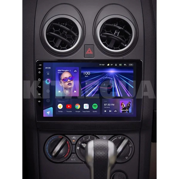 Штатна магнітола CC3 4+32 Gb 9" Nissan Qashqai 1 J10 2006-2013 (F1) Teyes (46793) - 2