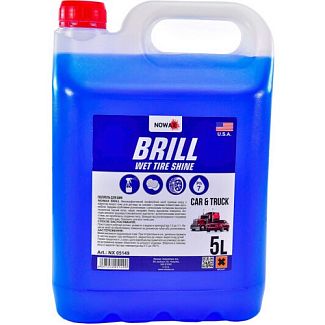 Очиститель (чернитель) шин 5л BRILL WET TIRE SHINE NOWAX