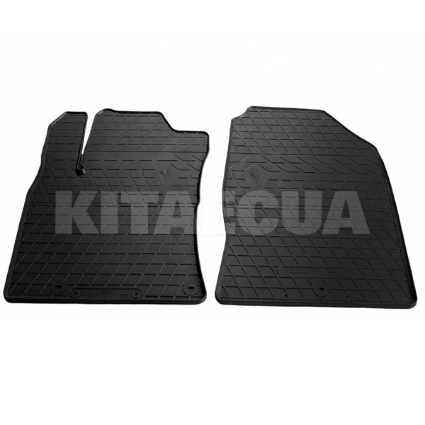 Гумові килимки передні Kia Ceed III (2018-н.в.) HK кліпси Stingray (1009242)
