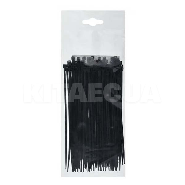 Стяжки черные пластиковые 280 x 4.8мм 100 шт. NORMA (280-4.8)