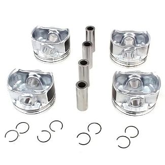 Поршни двигателя +0.5 (с пальцами) 4шт 2.0L 7 SEVEN PARTS