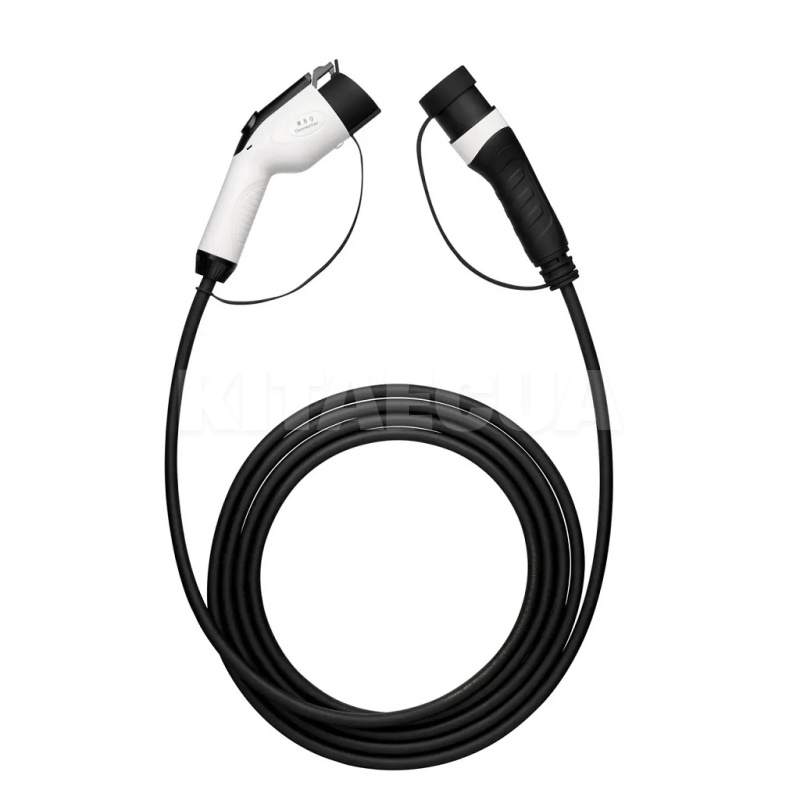 Зарядный кабель для электромобиля 7.4 кВт 32А 1-фаза 5м Type 2 (станция) - Type 1 (американское авто UACHARGER (A-C-CB-2-1)