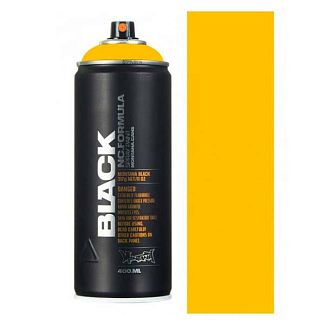 Краска желтая 400мл матовая BLK 1030 Yellow MONTANA