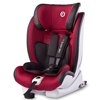 Автокресло детское Volante Fix Limited Isofix Burgundy 9-36 кг Caretero