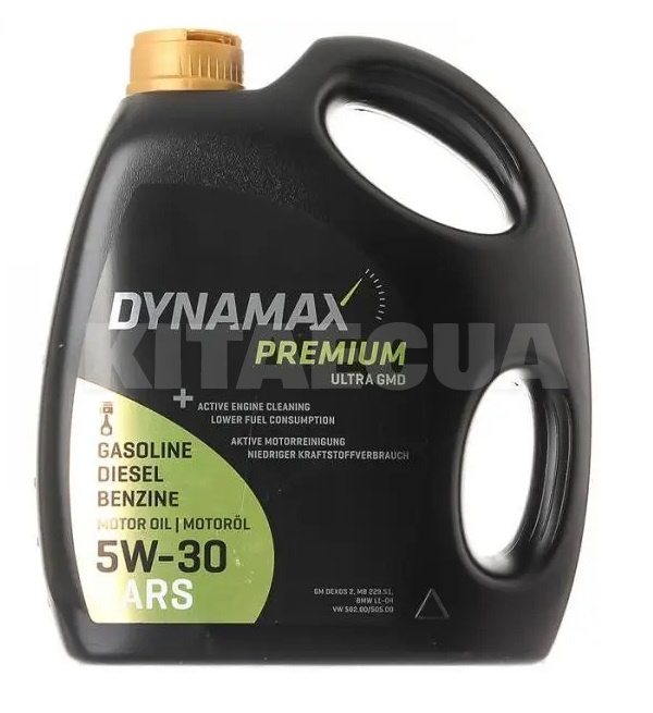 Масло моторное синтетическое 4л 5W-30 PREMIUM ULTRA GMD DYNAMAX (502079)