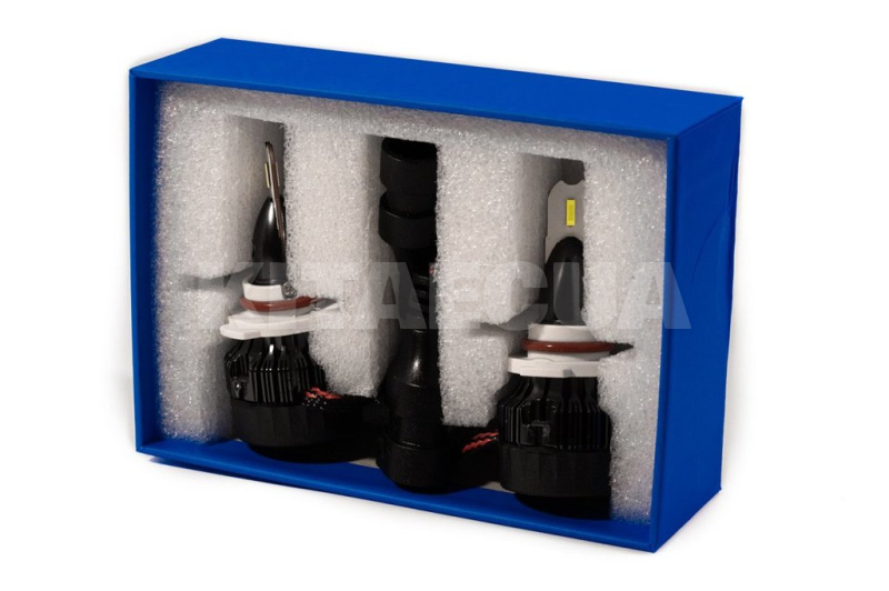 LED лампа для авто HB3 P20d 55W 6000K HeadLight (37002555) - 2