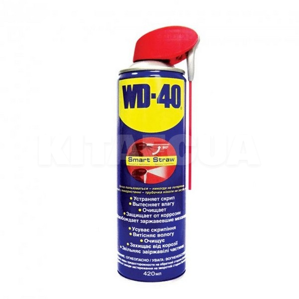 Мастило універсальне багатофункціональне проникаюча 420мл WD-40 (WD-40420)