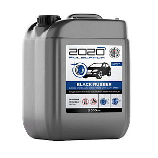 Кондиціонер для гуми та пластика Black Rubber 5л POLYCHROM 2020