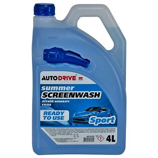 Омивач літній 4л "спорт" Summer Screen Wash Sport Auto Drive