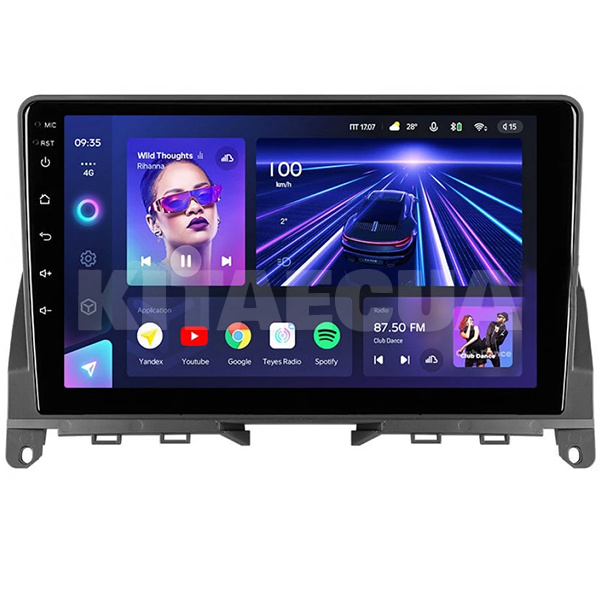 Штатна магнітола CC3 4+32 Gb 9" Mercedes Benz C Class 3 S204 2006-2011 Teyes (46734)
