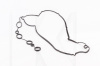 Прокладка клапанної кришки 1.3L ОРИГИНАЛ на CHERY KIMO (473F-1003054)