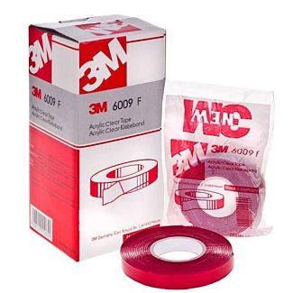 Двусторонняя клейкая лента 20мм х 5м прозрачная 3M