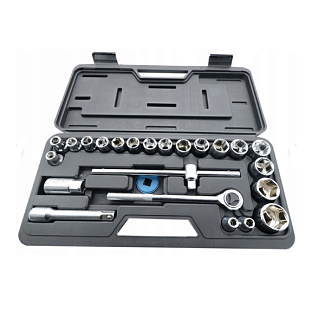 Набор торцевых головок 1/2" 24 предметов VOREL