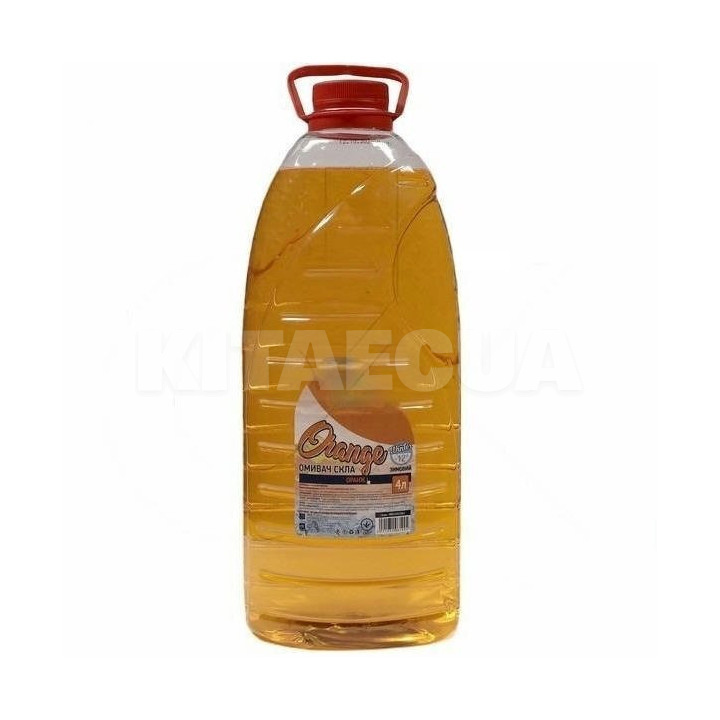 Омыватель зимний STANDARD -12С Orange 4л Дорожня карта (48021031061)