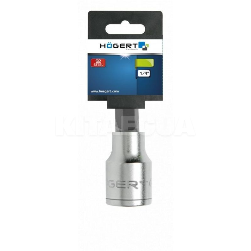 Головка торцева 37 мм 1/4" PH2 HOGERT (HT1S602) - 2