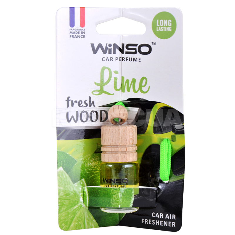 Ароматизатор "лайм" 4мл Fresh WOOD Lime Winso (530630)