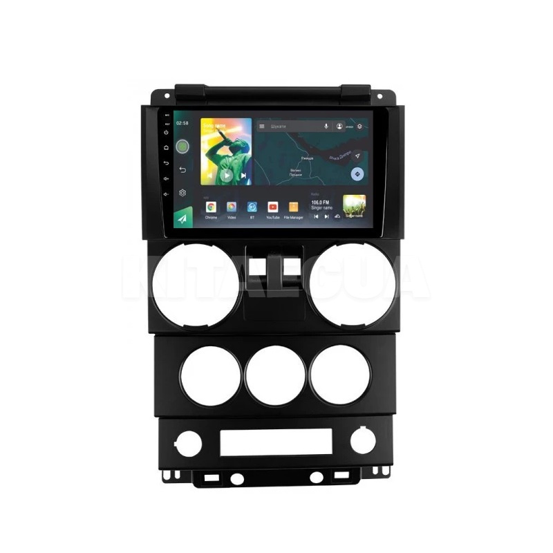 Штатна магнітола X9232 2+32 Gb 9" Jeep Wrangler 3 JK 2008-2010 (F1)(L1) SIGMA4car (33894) - 2