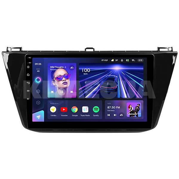 Штатна магнітола CC3 4+32 Gb 10" Volkswagen Tiguan 2 Mk 2016-2018 (A) Teyes (47149)