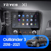 Штатна магнітола X1 2+32Gb 10" Mitsubishi Outlander 3 GF0W 2018-2021 (A) Teyes (28477)