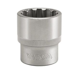 Головка торцевая SPLINE 22 мм 1/2" 38 мм YATO