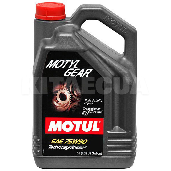 Масло трансмиссионное полусинтетическое 5л 75W-90 GL-4/GL-5 Motylgear MOTUL (109057)