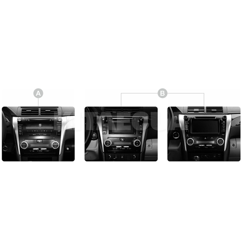 Штатная магнитола E10232 2+32 Gb 10" Toyota Camry 7 XV 55 2011-2014 SIGMA4car (42371) - 3
