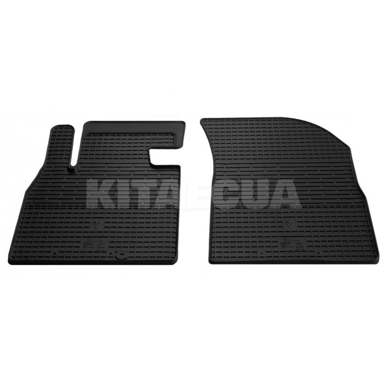 Резиновые коврики передние NISSAN Micra IV (K13) (2010-2016) CP клипсы Stingray (1014142)