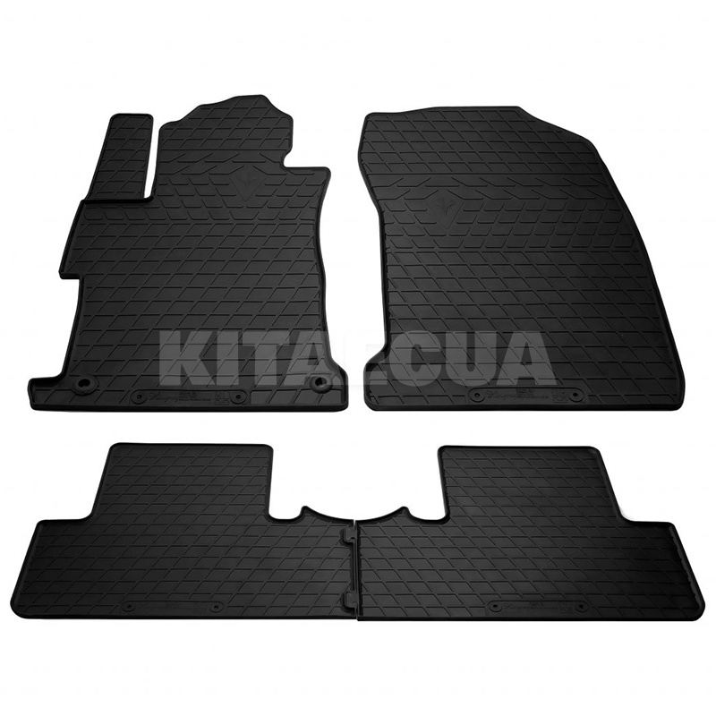 Гумові килимки в салон Honda Civic sedan (2011-2016) HND кліпси Stingray (1008174)
