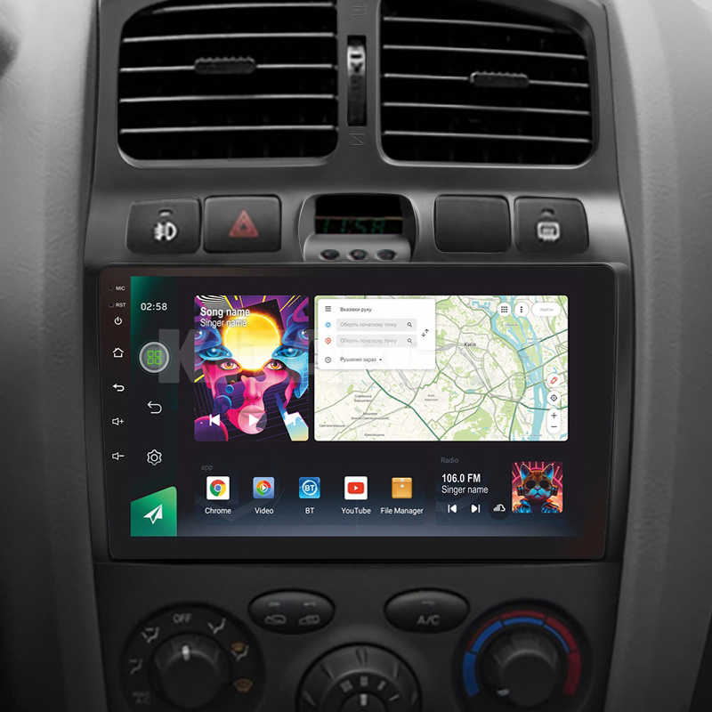 Штатная магнитола PRO 9464 4+64 Gb 9" JAC S1 (Rein) 1 2007-2013 SIGMA4car (39664) - 3