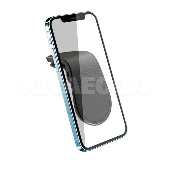 Автомобільний утримувач телефону Flat Magnetic Black магнітний на дефлектор XO (XO-C82BK) - 8