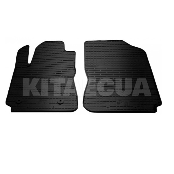 Резиновые коврики передние CITROEN C4 Cactus (2014-н.в) CP клипсы Stingray (1003012)