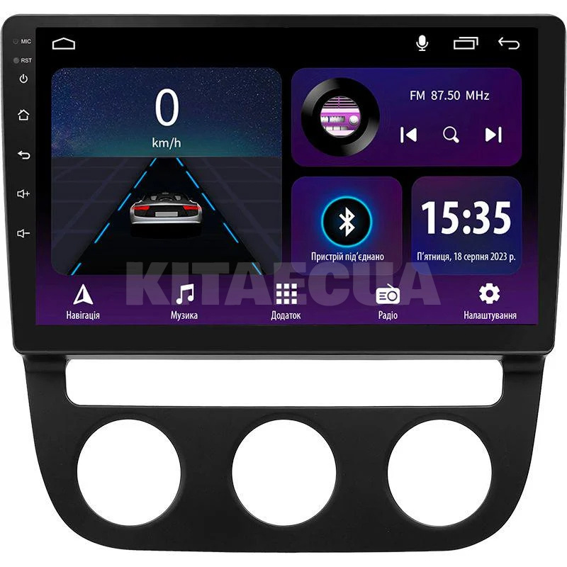 Штатна магнітола E10232 2+32 Gb 10" Volkswagen Jetta 5 2005-2010 SIGMA4car (42405)