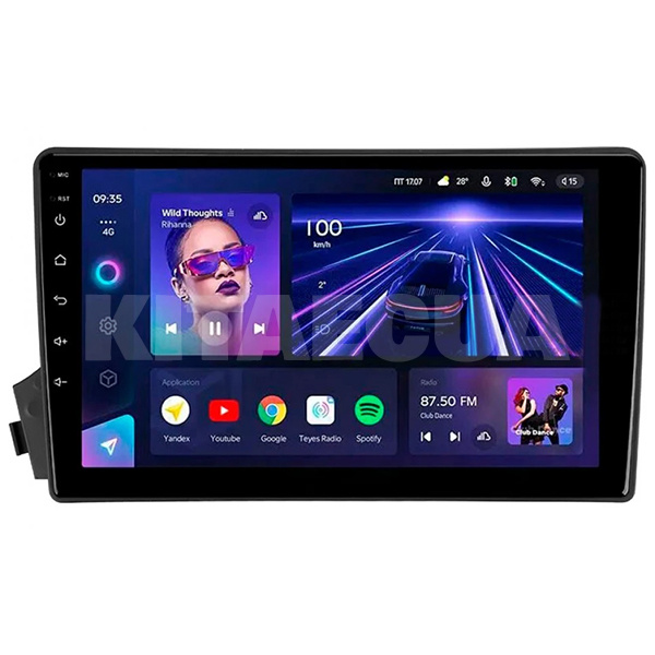 Штатна магнітола CC3 4+32 Gb 9" SsangYong Actyon C100 2005-2011 Teyes (46863)