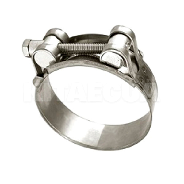 Хомут оцинкованный усиленный W1 44-47мм М6 Дорожня карта (DK44-47)