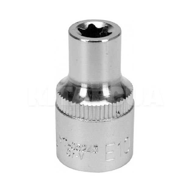 Головка торцева Е-ПРОФІЛЬ E10 1/2" блістер YATO (YT-05245)