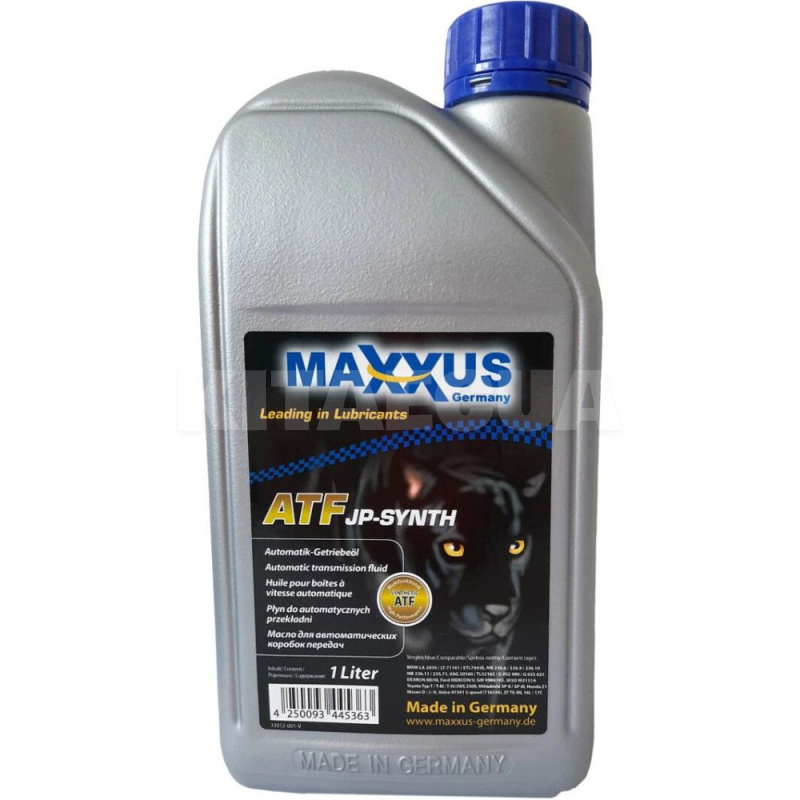 Олія трансмісійна синтетична 1л ATF-JP Synth Maxxus (ATF-JP-SYNTH-001)