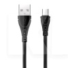 Кабель USB microUSB 2А SC-112m 1м чорний XoKo (XK-SC-112m-BK)